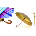Gerade Birdcage Pearl Regenschirm mit klarem Griff (YS-SM23083880R)